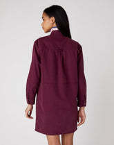 WRANGLER UTILITY DENIM DRESS DAMSKA SUKIENKA MATERIAŁOWA WILD BERRY W29YML14K 112128600